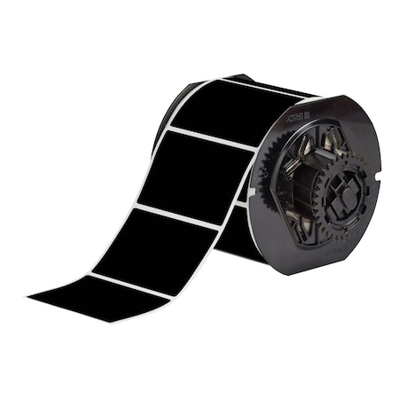 Brady B33 Series Weather Resistant Outdoor Polyester Labels 2 in H x 3 in W BK 750/RL B33-19-8591-BK